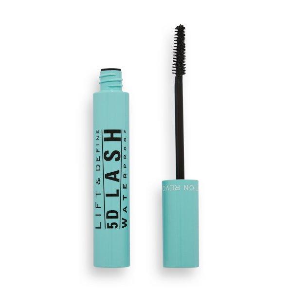 Revolution Vízálló szempillaspirál 5D Lash (Waterproof Mascara) 14 ml Black