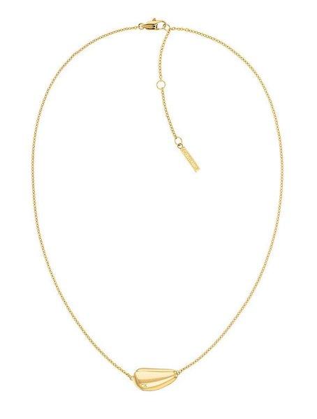 Calvin Klein Aranyozott női nyaklánc Elongated Drops 35000601