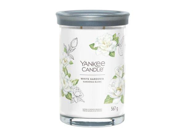 Yankee Candle Illatgyertya Signature tumbler White Gardenia 567 g - nagy
