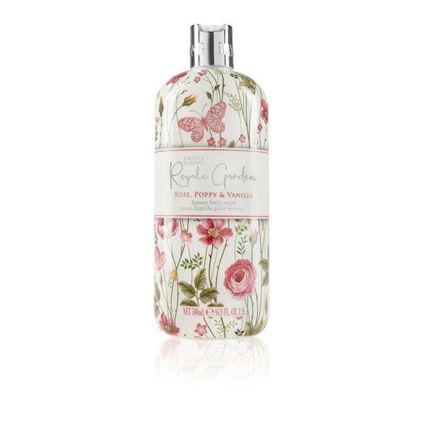 Baylis & Harding Tusfürdő Rose, Poppy & Vanilla (Luxury Body Wash) 500 ml