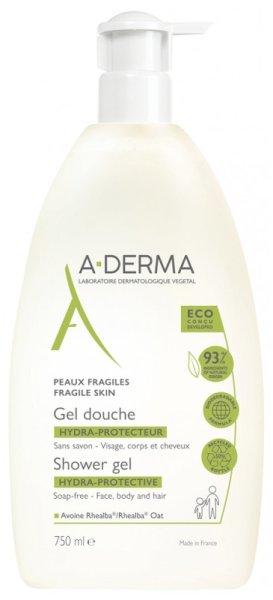 A-DERMA Hidratáló tusfürdő (Hydra-Protective Shower Gel) 750 ml