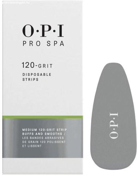 OPI Egyhasználatú csiszolószalagok ProSpa 120 Grit (Disposable Strips) 20 db