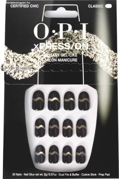 OPI Gél körmök xPRESS/ON (Press On Nails – Certified Chic)