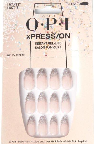 OPI Gél körmök xPRESS/ON (Press On Nails – I Want It, I Got It)