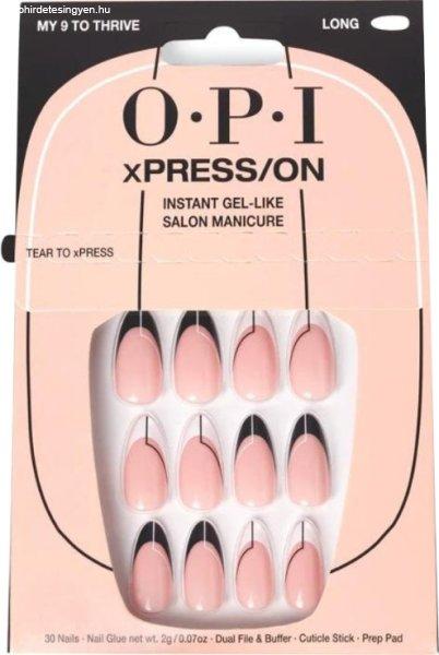 OPI Gél körmök xPRESS/ON (Press On Nails - My 9 To Thrive)