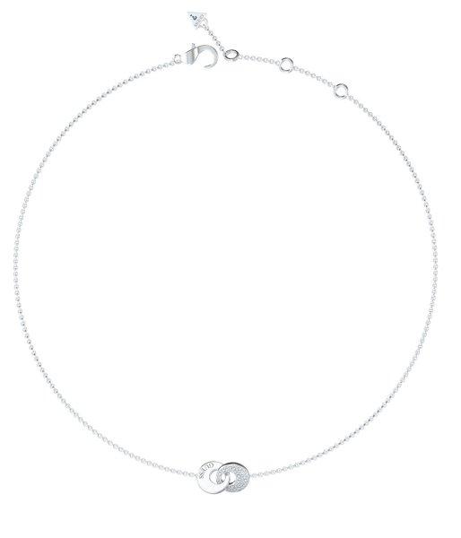 Guess Bájos acél nyaklánc Blooming Summer JUBN05219JWRHT/U