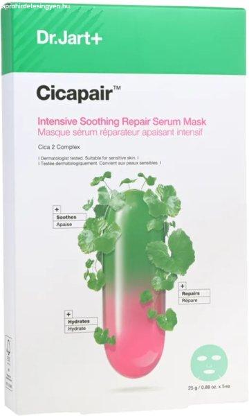 Dr. Jart+ Nyugtató és hidratáló arcmaszk Cicapair (Intensive Soothing Repair
Serum Mask) 5 x 25 g