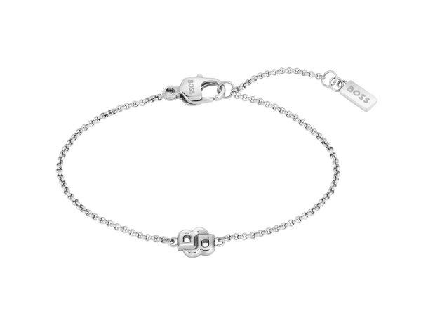 Hugo Boss Stílusos acél karkötő nőknek Double B 1580748