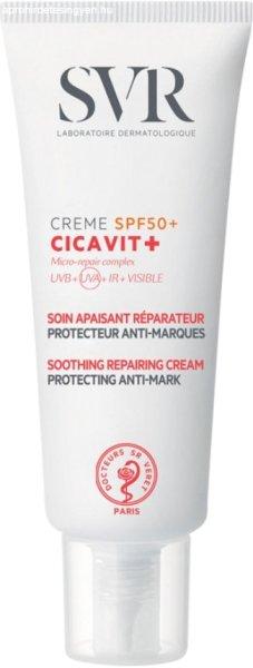 SVR Regeneráló és védő krém SPF 50 + Cicavit+ (Soothing Repairing Cream)
40 ml