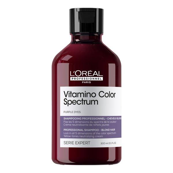 L'Oréal Professionnel Semlegesítő sampon szőke hajra Vitamino Color Spectrum
Purple Dyes (Professional Shampoo) 300 ml
