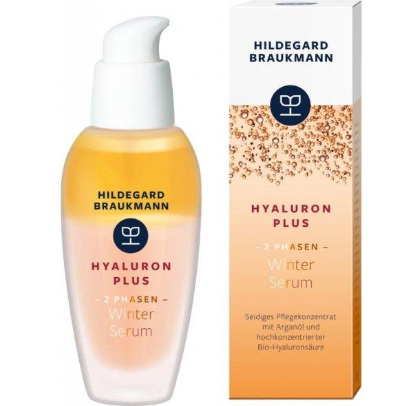 Hildegard Braukmann Hialuronsavas kétfázisú téli szérum Hyaluron Plus
(2-Phasen Winter Serum) 50 ml