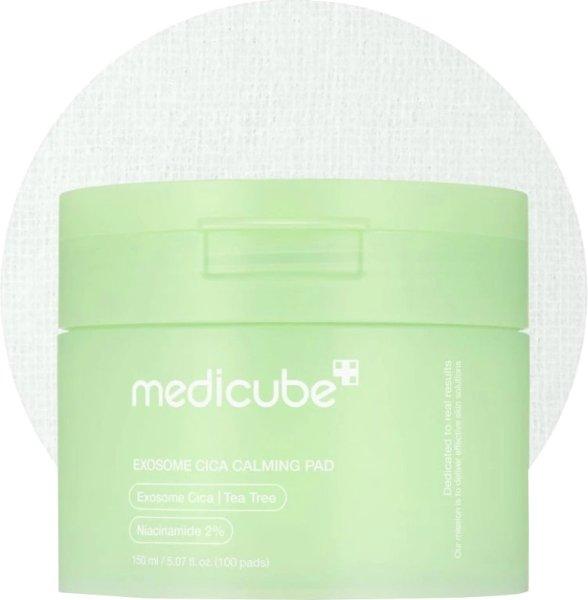 Medicube Nyugtató és hidratáló tonizáló tamponok érzékeny és
problémás bőrre Exosome Cica (Calming Pad) 100 db