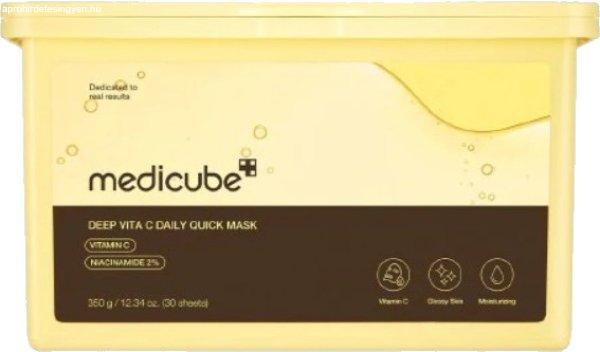 Medicube Vitaminos arcmaszk Deep Vita C (Daily Quick Sheet Mask) 30 db