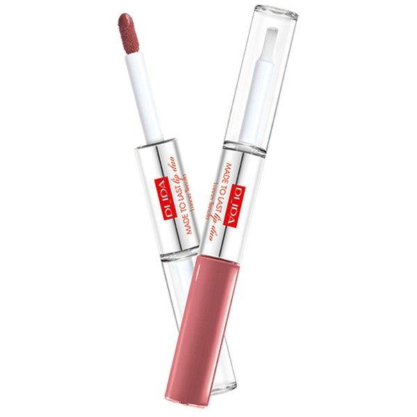 PUPA Milano Hosszantartó folyékony ajakrúzs Made To Last Lip Duo (Liquid Lip
Colour) 2 x 4 ml 010 Vintage Pink