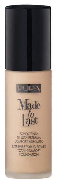 PUPA Milano Hosszan tartó folyékony smink SPF 10 Made To Last (Total Comfort
Foundation) 30 ml 002 Ivory