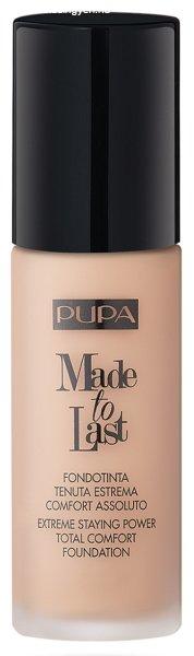 PUPA Milano Hosszan tartó folyékony smink SPF 10 Made To Last (Total Comfort
Foundation) 30 ml 060 Golden Beige