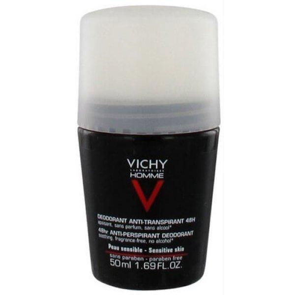 Vichy Dezodor érzékeny bőrre Homme 48H Deo roll-on (Anti-Transpirant Extra
Sensitive) 50 ml