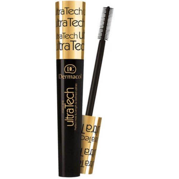 Dermacol Formáló és hosszabbító szempillaspirál Ultra Tech (Perfect Hold
Mascara) 10 ml fekete