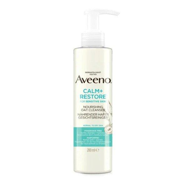 Aveeno Tisztító bőrgél Calm+ Restore (Nourishing Oat Cleanser) 200 ml
