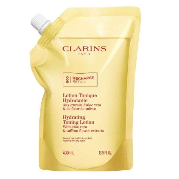 Clarins Hidratáló tonizáló víz normál és száraz bőrre (Hydrating Toning
Lotion) 400 ml - utántöltő