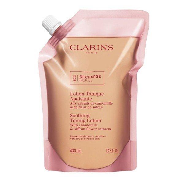 Clarins Nyugtató tonizáló víz nagyon száraz, érzékeny bőrre (Soothing
Toning Lotion) 400 ml - utántöltő