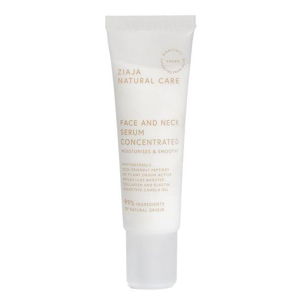 Ziaja Koncentrált arc- és nyakápoló szérum Natural Care (Face and Neck
Serum) 30 ml