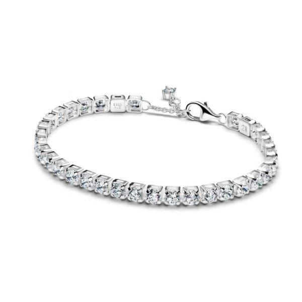 Pandora Ezüst karkötő cirkónium kövekkel Timeless 593539C01 20 cm