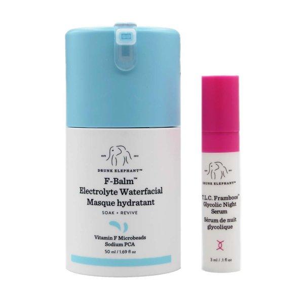 Drunk Elephant Bőrápoló ajándékszett F-Balm + T.L.C. Framboos
