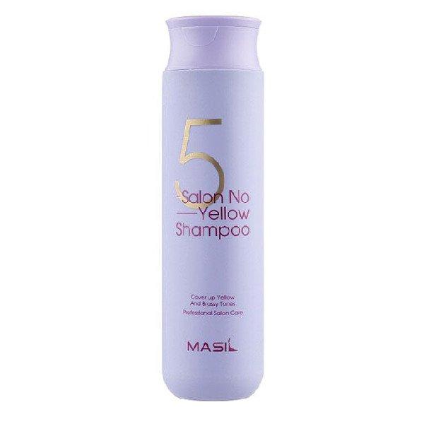 Masil Sárga tónusokat semlegesítő lila sampon 5 (Salon No Yellow Shampoo)
300 ml