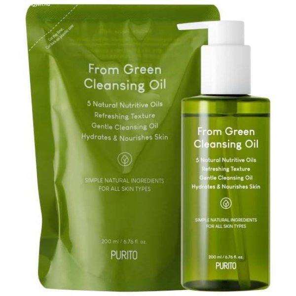 PURITO Bőrápoló ajándékkészlet From Green Cleansing Oil Set