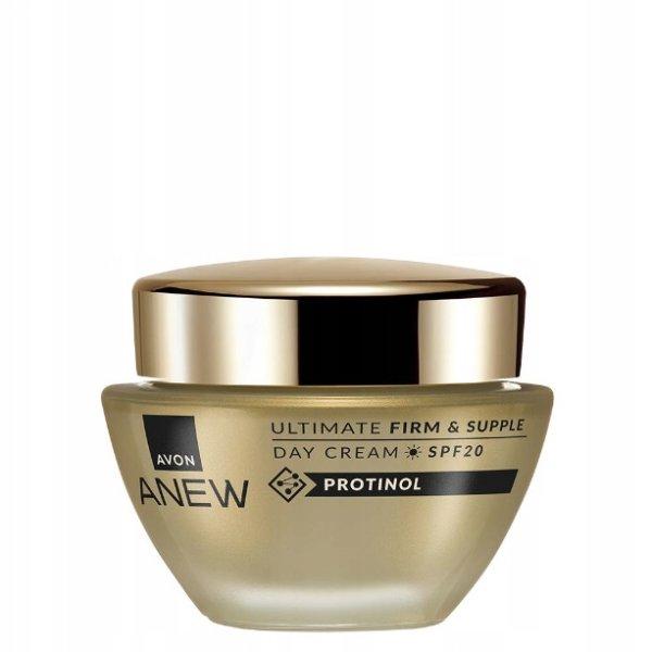 Avon Nappali feszesítő krém Protinollal SPF 20 Anew (Ultimate Firm & Supple
Day Cream) 50 ml