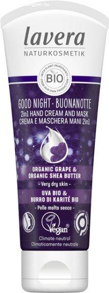 Lavera Éjszakai krém és kézmaszk 2 az 1-ben (2 in 1 Hand Cream and Mask) 75
ml