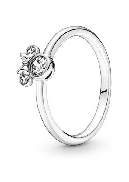 Pandora Gyengéd ezüst gyűrű Minnie Mouse Disney 190074C01 52 mm