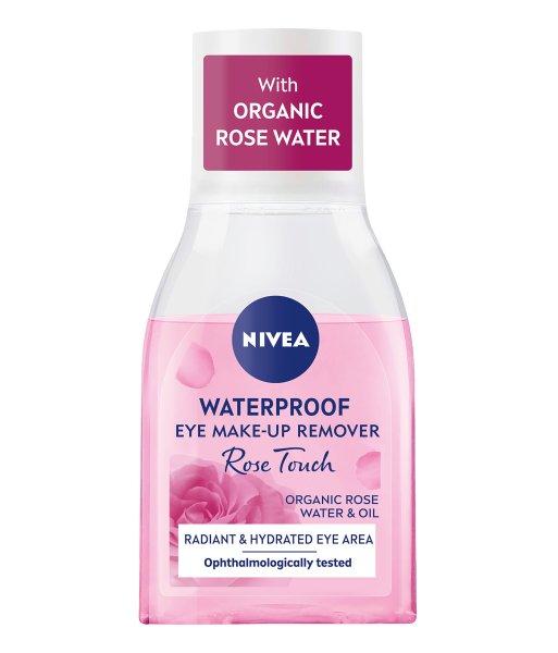 Nivea Kétfázisú szemsmink lemosó Rose Touch (Waterproof Eye Make-Up Remover)
100 ml