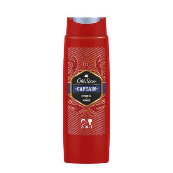 Old Spice Tusfürdő testre és hajra Captain (Shower Gel + Shampoo) 250 ml
