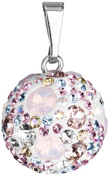 Evolution Group - Pavona Ezüst medál Swarovski kristályokkal 34081.3 Magic
rose