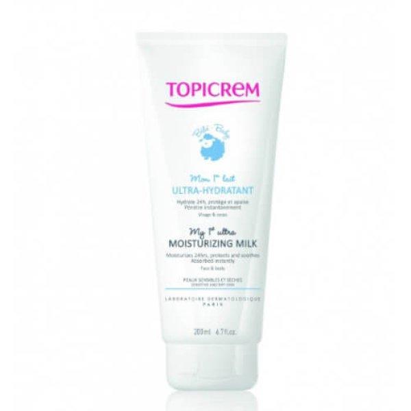 Topicrem Hidratáló testápoló száraz és érzékeny bőrre BABY My 1st
(Ultra-Moisturizing Milk) 200 ml