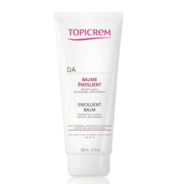 Topicrem Testápoló balzsam száraz, érzékeny és atópiás bőrre DA
(Emollient Balm) 200 ml