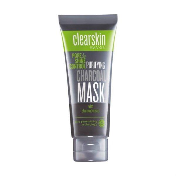 Avon Tisztító arcmaszk feketeszén kivonattal Cleasrkin (Purifying Charcoal
Mask) 75 ml