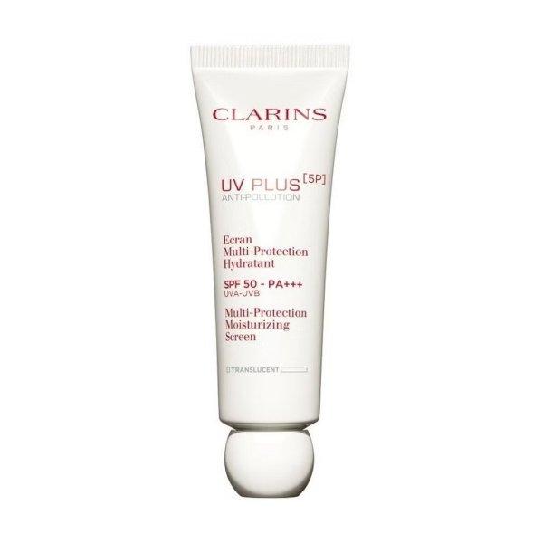 Clarins Többcélú védőemulzió SPF 50 UV Plus Anti-pollution (Multi
Protection Moisturizing Screen) 50 ml Rose