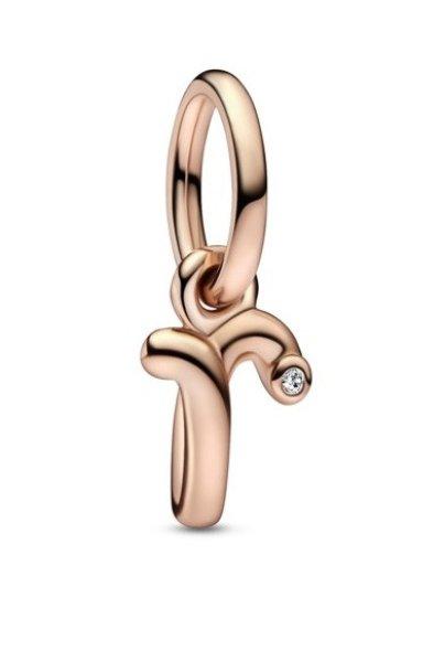 Pandora Bronz medál R betű cirkónium kővel 782477C01