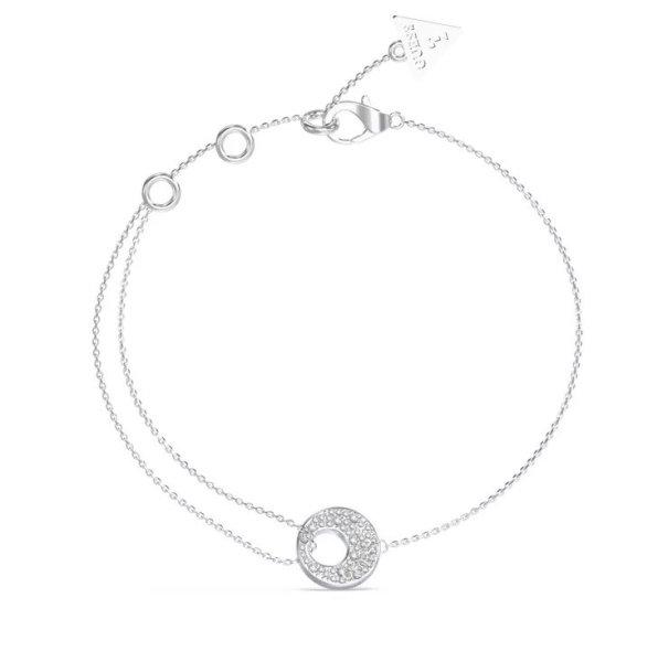Guess Női acél karkötő Blooming Summer JUBB05224JWRH 18,5 cm