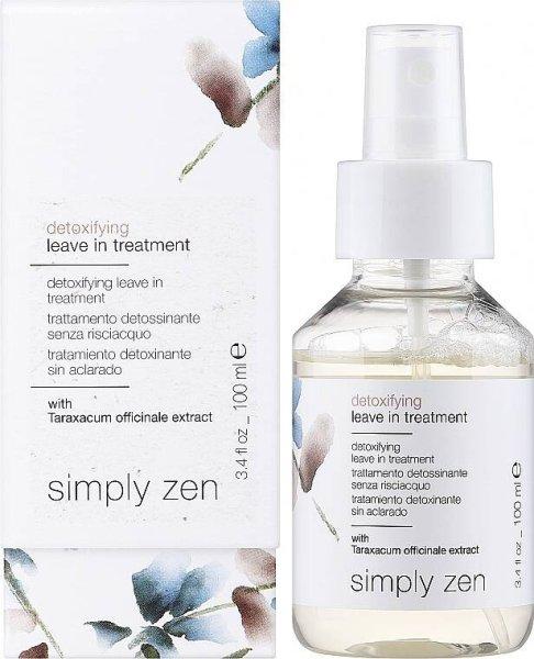 Simply Zen Öblítést nem igénylő méregtelenítő kezelés Detoxifying
(Leave In Treatment) 100 ml
