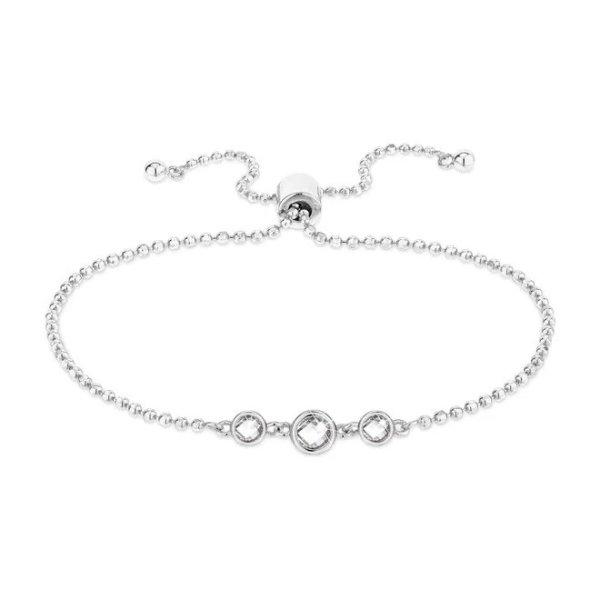 Tamaris Ezüst karkötő cirkónium kövekkel Tiny Glimmer TJ-0606-B-22