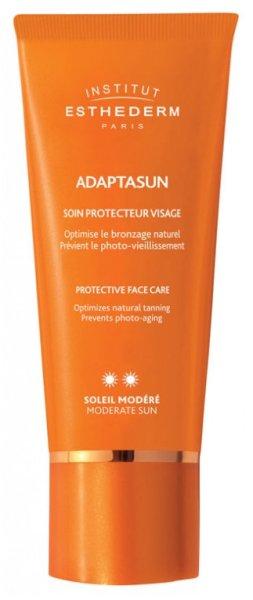 Institut Esthederm Védő arckrém közepes védelemmel Adaptasun Moderate Sun
(Protective Face Care) 50 ml