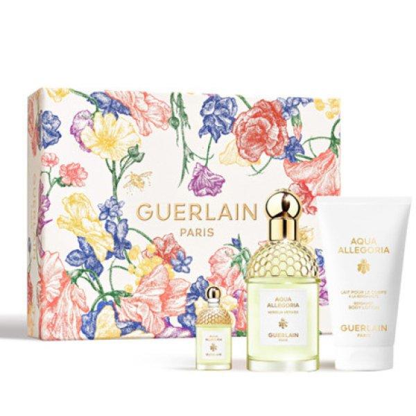 Guerlain Aqua Allegoria Nerolia Vetiver - EDT 75 ml (újratölthető) +
testápoló 75 ml + EDT 7,5 ml