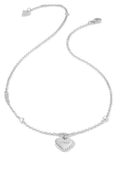 Guess Romantikus acél nyaklánc Falling In Love JUBE02234JWRHT/U