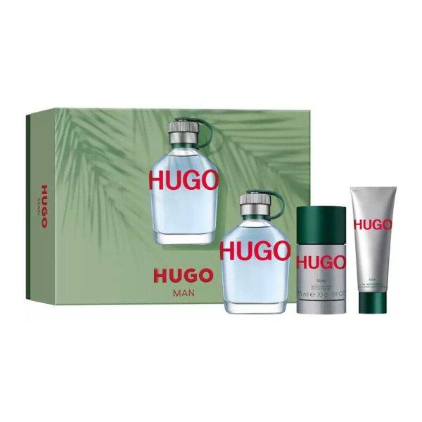 Hugo Boss Hugo Man - EDT 125 ml + szilárd dezodor 75 ml + tusfürdő 50 ml