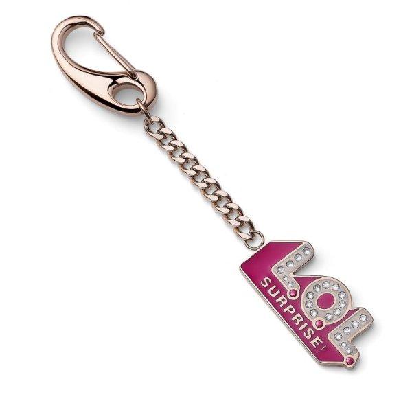 L.O.L. Surprise! Bronz lányos medál kulcstartóra kristályokkal LOL Logo
L5010RGLOL