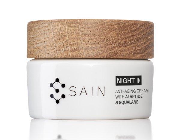 SAIN® Fiatalító éjszakai krém alaptiddal és szkvalánnal (Anti-Aging
Cream) 50 ml